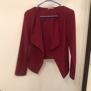 Maroon blazer